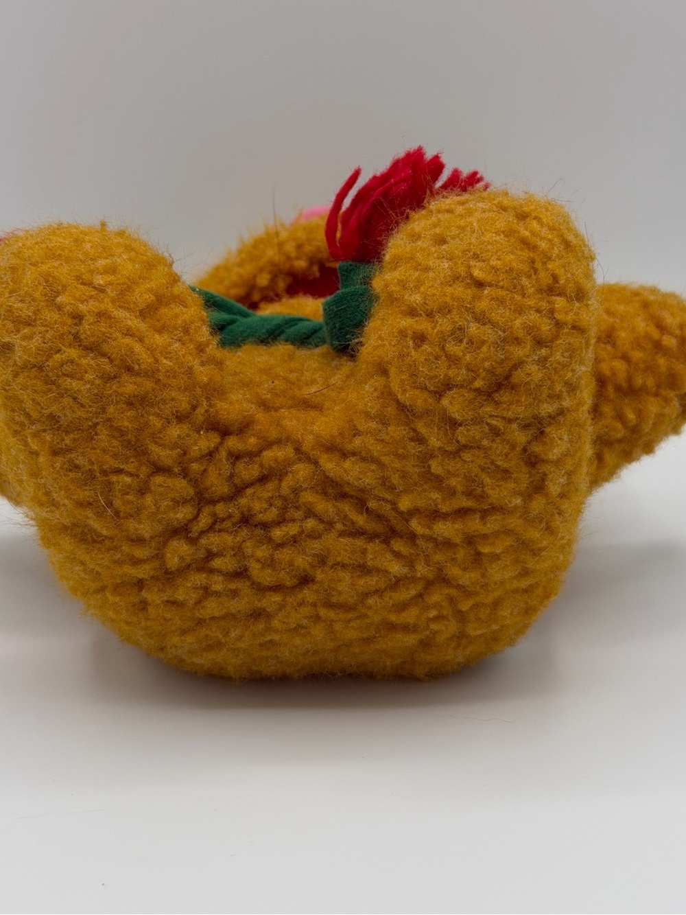 Vintage 1987 Henson Baby Fozzie Bear Stuffed Plush With Holiday Scarf - Picture 3 of 9